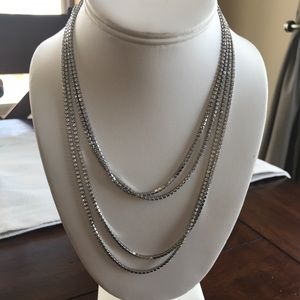 Banana Republic cup chain layer necklace
